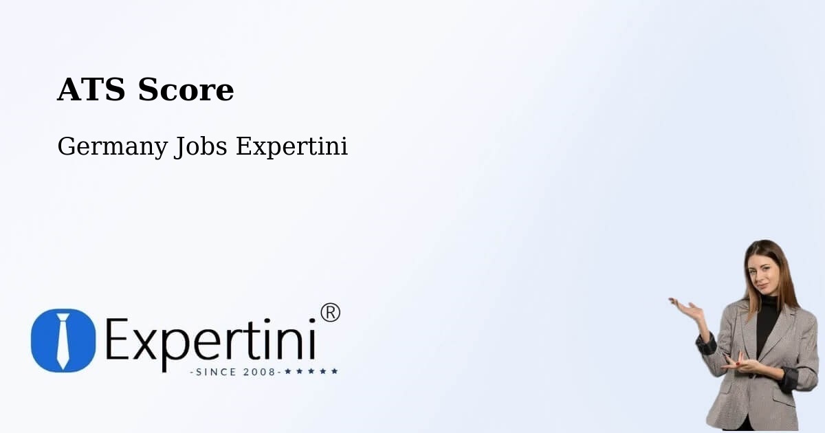 Resume ATS Score & Job Description Match Tool – Deilingen - Germany Jobs Expertini