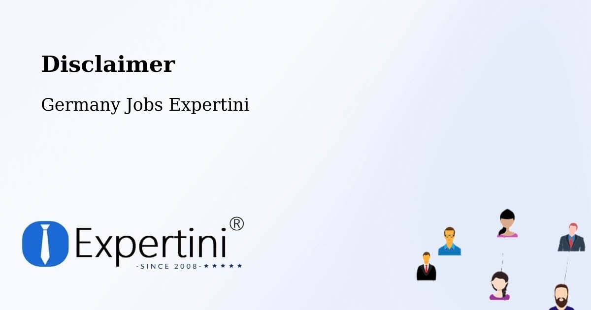 Disclaimer – Deilingen - Germany Jobs Expertini