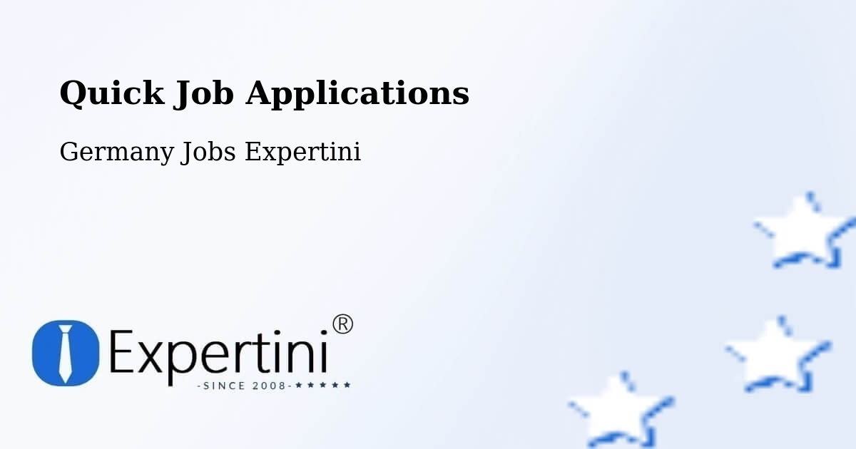 Quick Apply Feature – Deilingen - Germany Jobs Expertini